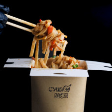 WOK з креветками 