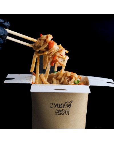 WOK з креветками 