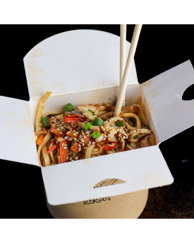 WOK з мідіями 