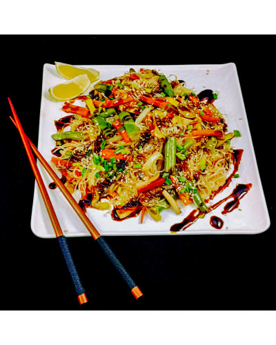 WOK з лососем WOK з лососем